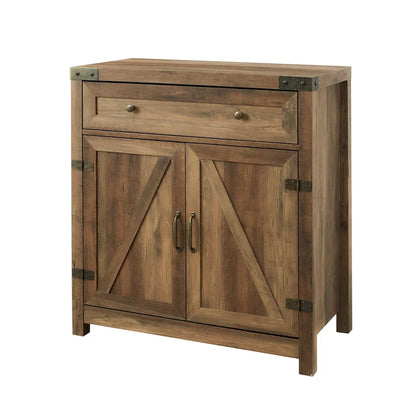 Middlebrook 30-inch Rustic Barn Door Accent Cabinet