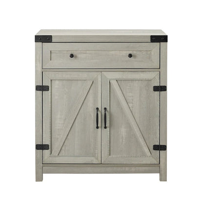 Middlebrook 30-inch Rustic Barn Door Accent Cabinet