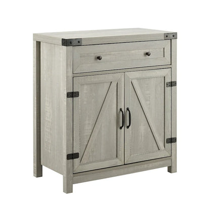 Middlebrook 30-inch Rustic Barn Door Accent Cabinet