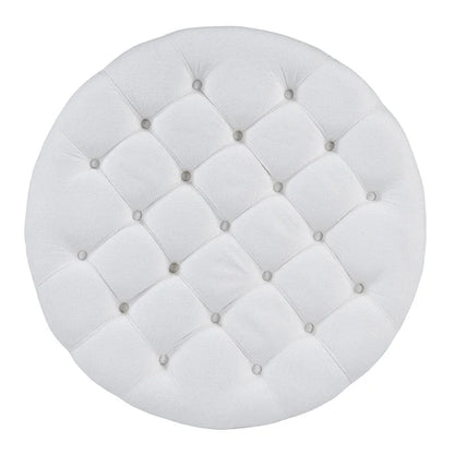 Modern Large Round Ottoman Coffee Table