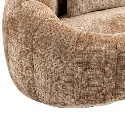 Coffee Modern 59  Chenille Loveseat Chaise Lounge Chair
