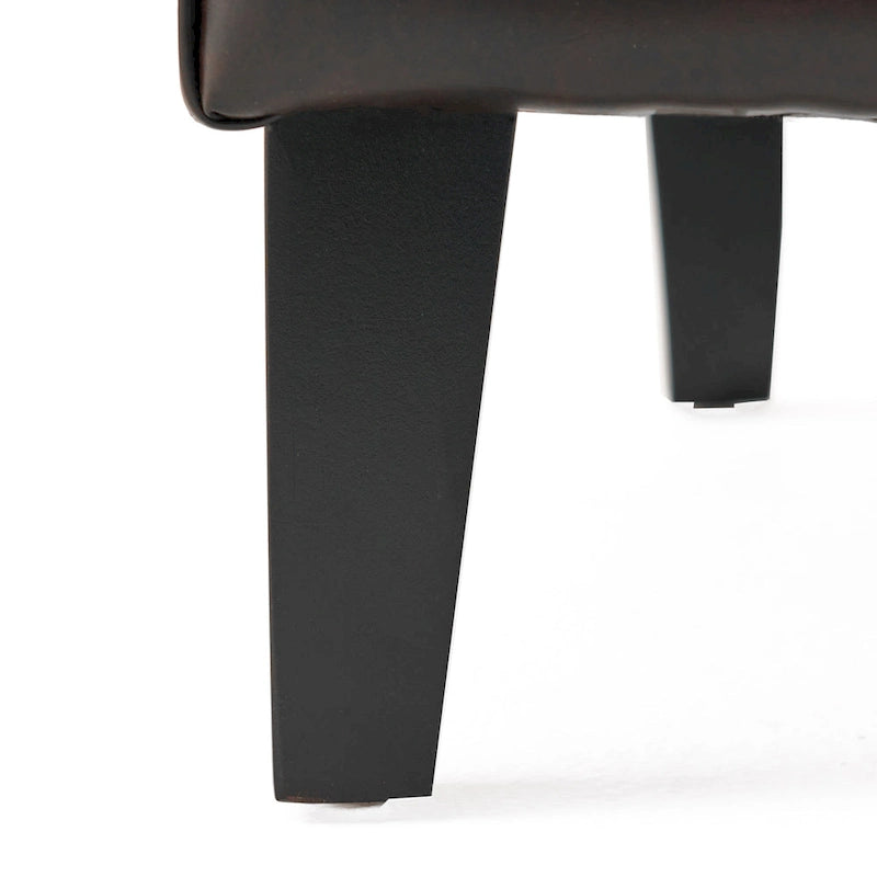 27  High Back Accent Chair with Wing Back and Birch Legs