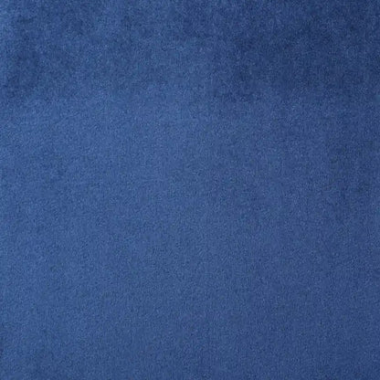 Navy Blue 34.25  Velvet Wingback Arm Chair