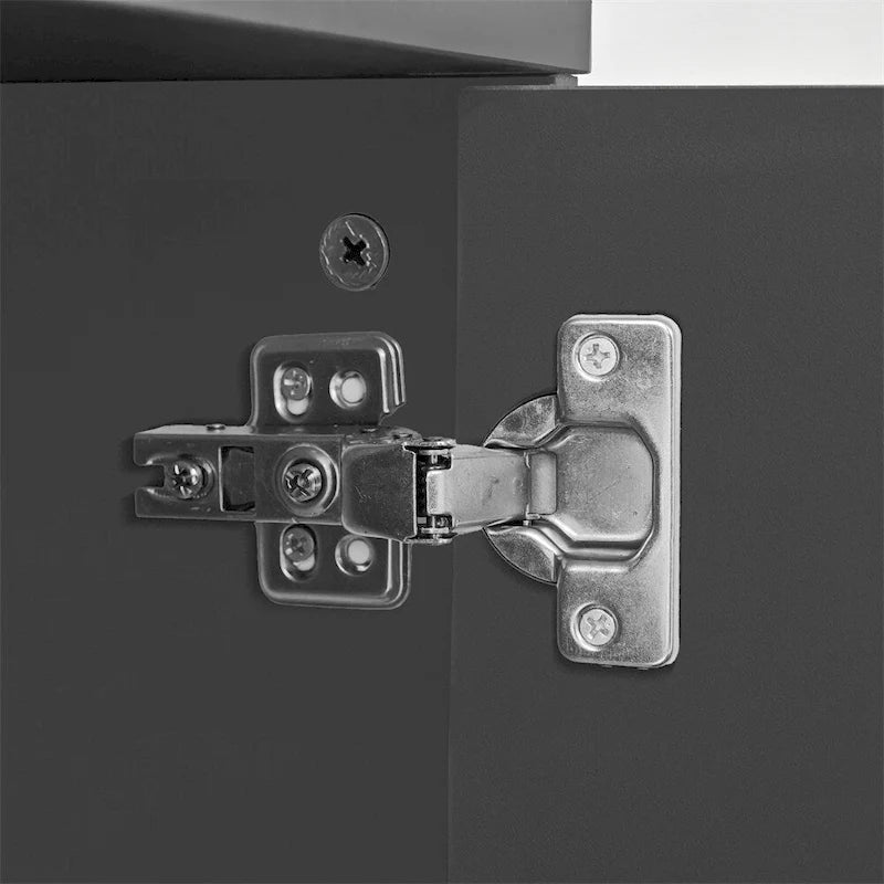 Modern Shoe Storage Bench with Hidden Storage and Upholstered Cushions