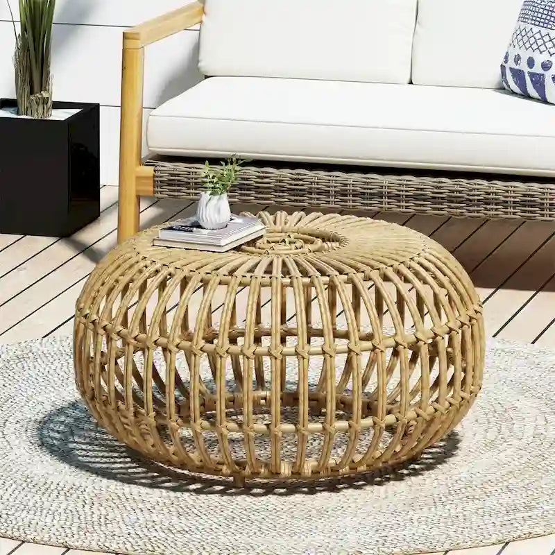 29.5  Wicker Coffee Table