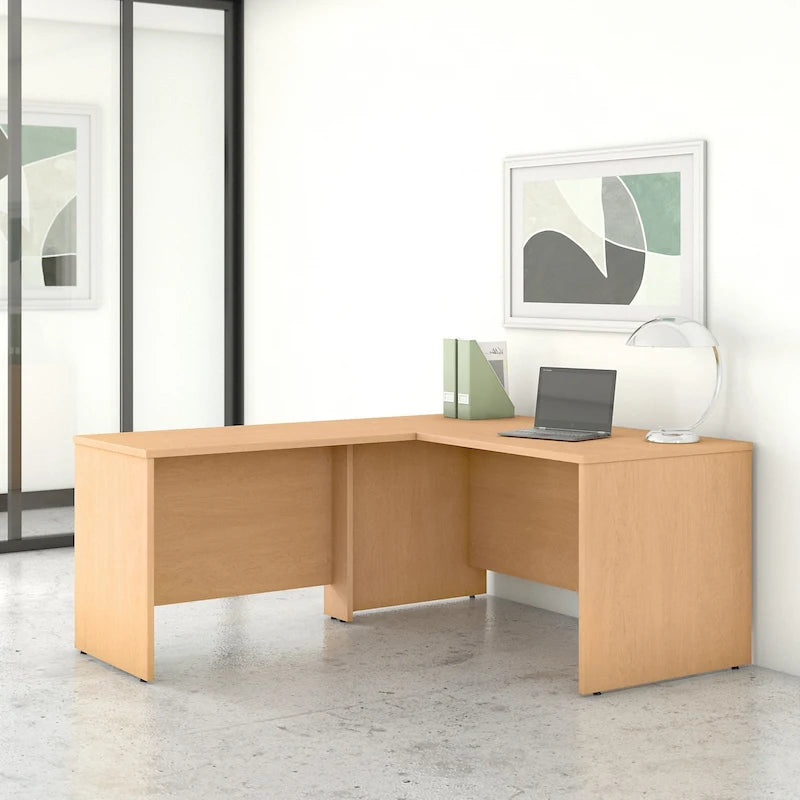 Scrivania a L Studio C da 60W con allungo da 42W di Bush Business Furniture