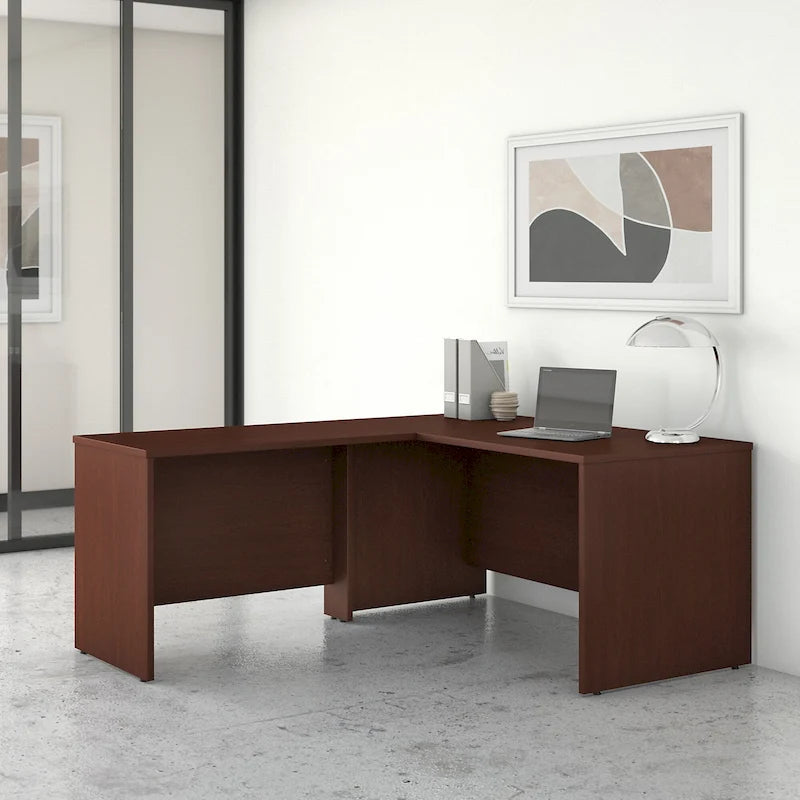 Scrivania a L Studio C da 60W con allungo da 42W di Bush Business Furniture