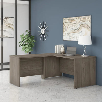 Scrivania a L Studio C da 60W con allungo da 42W di Bush Business Furniture