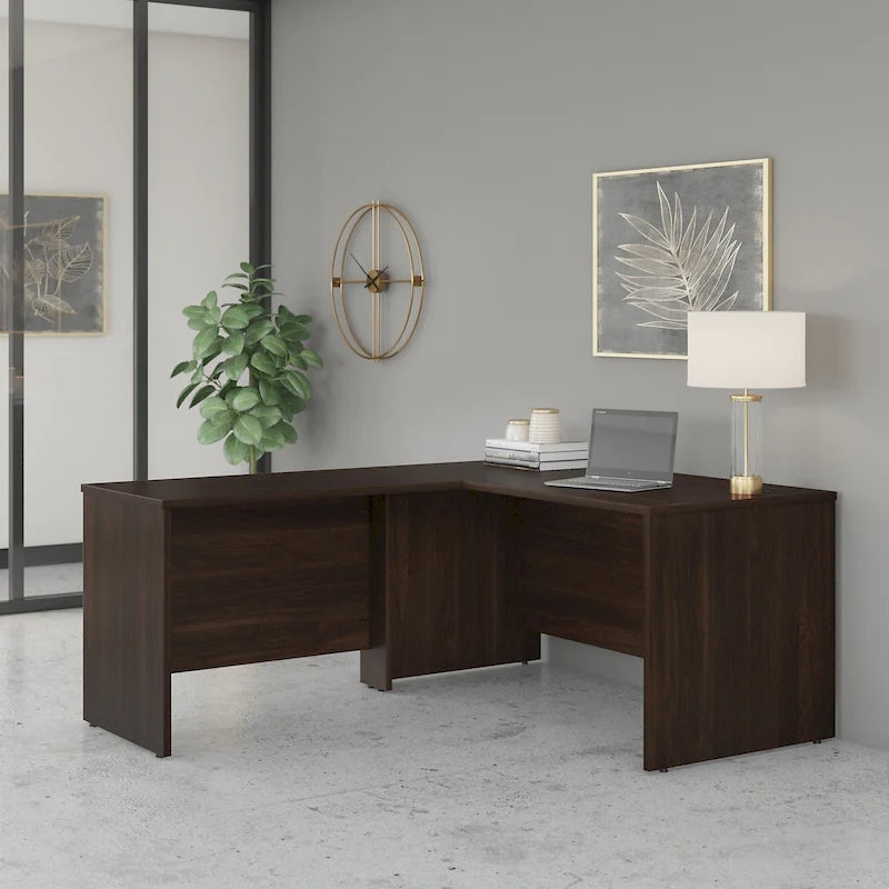 Scrivania a L Studio C da 60W con allungo da 42W di Bush Business Furniture