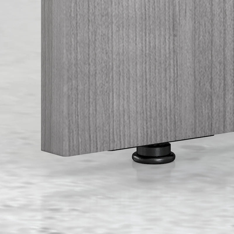 Scrivania a L Studio C da 60W con allungo da 42W di Bush Business Furniture