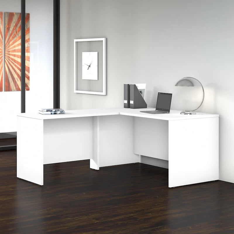 Scrivania a L Studio C da 60W con allungo da 42W di Bush Business Furniture