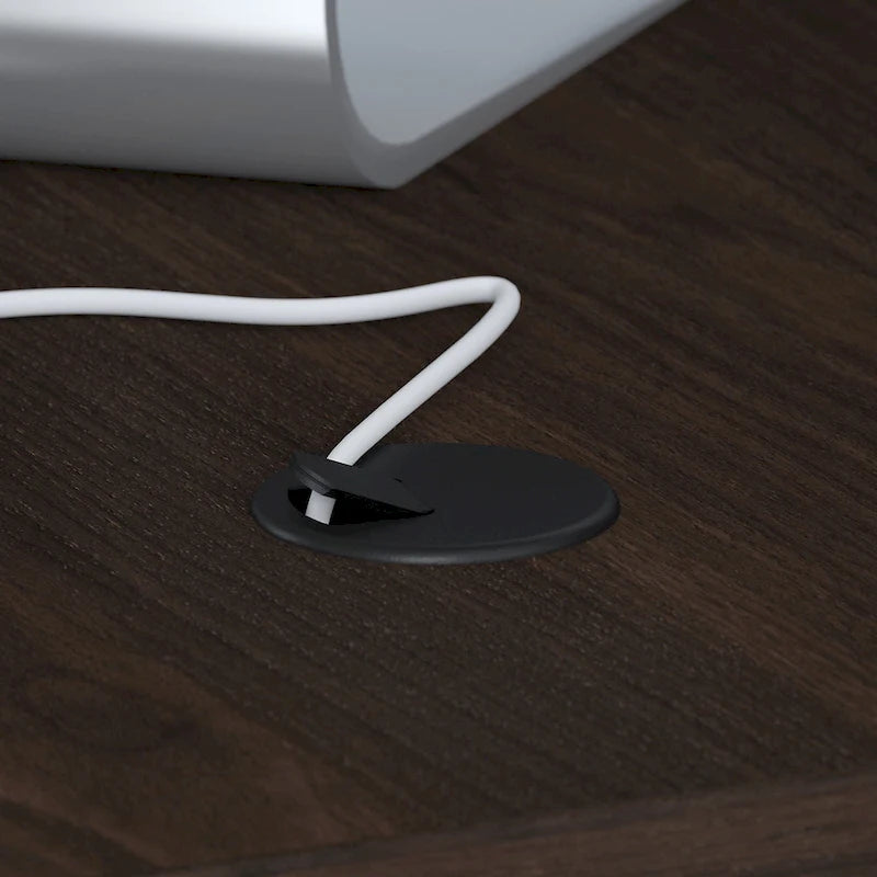 Scrivania a L Studio C da 60W con allungo da 42W di Bush Business Furniture