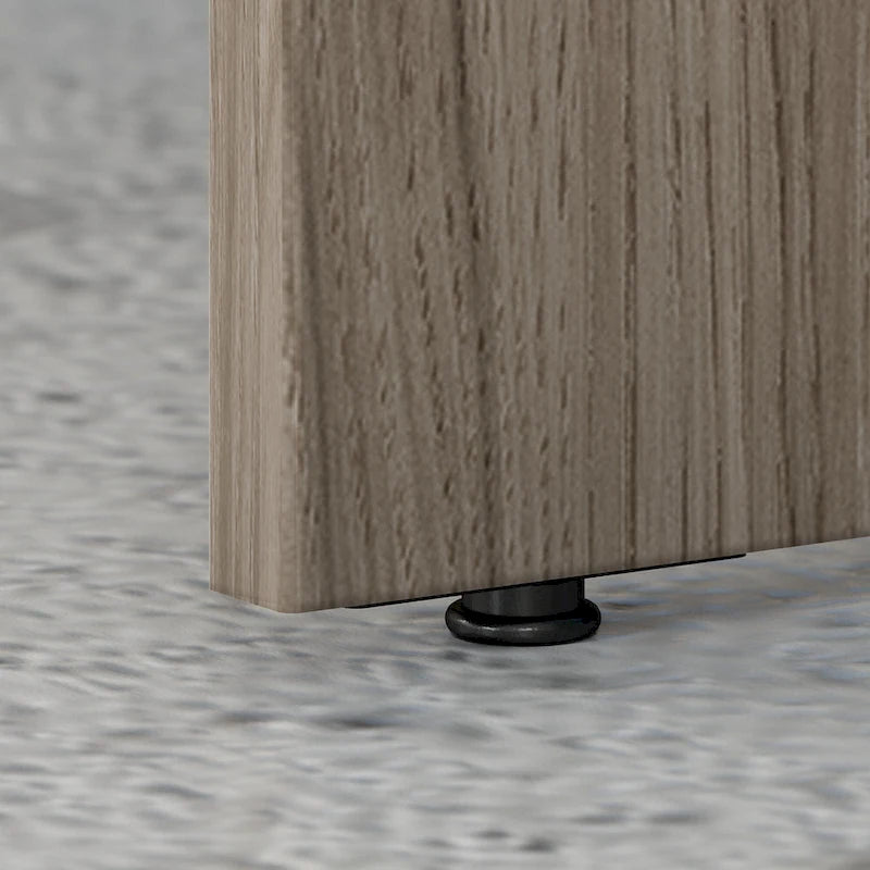 Scrivania a L Studio C da 60W con allungo da 42W di Bush Business Furniture