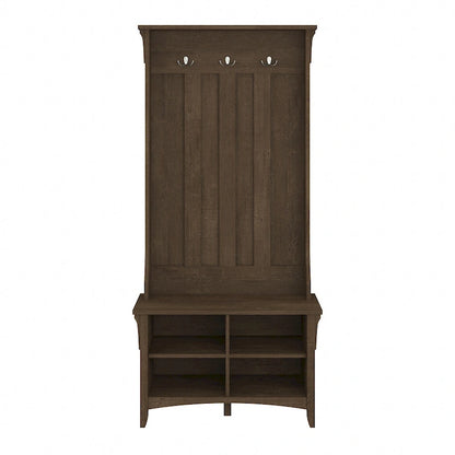Salinas Hall Tree with Shoe Storage Bench by Bush Furniture
