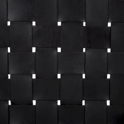 SAFAVIEH Gerda Woven Leather Dining Room Chair - 22.1  W x 20.9  L x 31.9  H - 22Wx21Dx32H