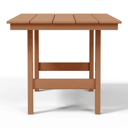 Set da pranzo Polytrends Shoreside da 6 pezzi con sedia e panca