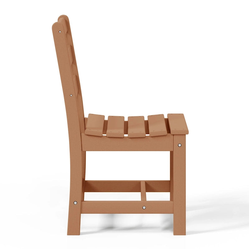 Set da pranzo Polytrends Shoreside da 6 pezzi con sedia e panca