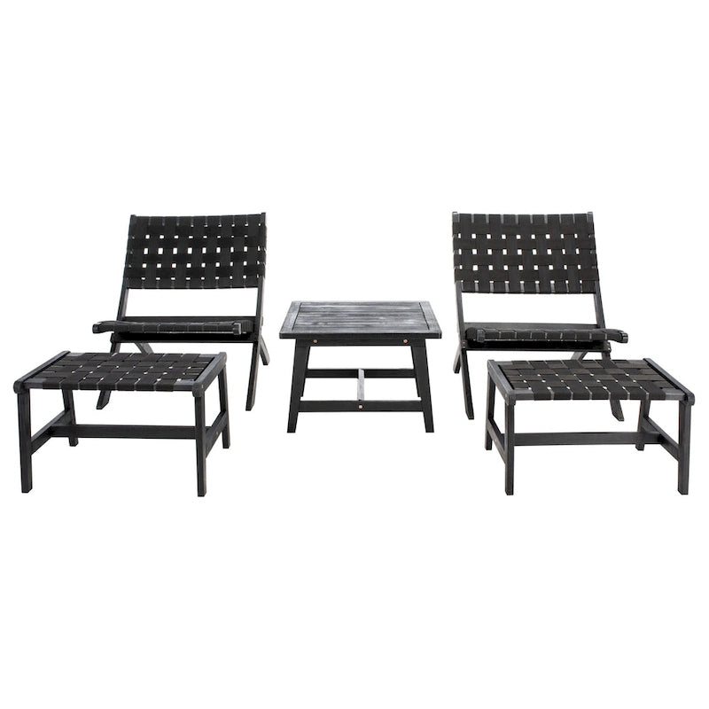 SAFAVIEH Outdoor Darryl Set - 24W x 31D x 28H