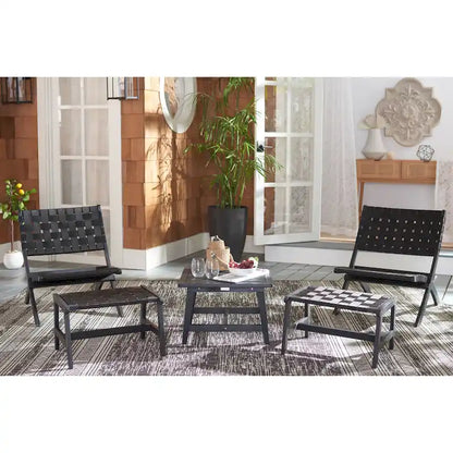 SAFAVIEH Outdoor Darryl Set - 24W x 31D x 28H