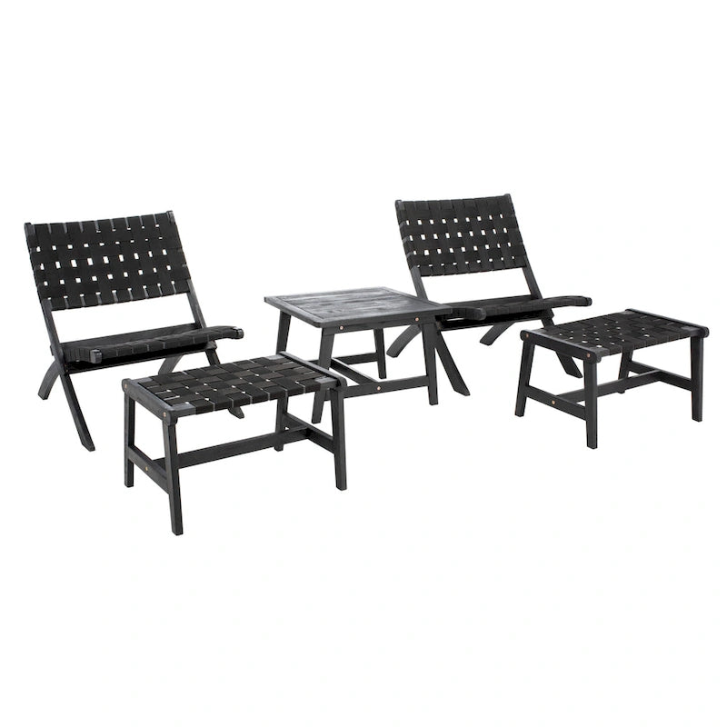 SAFAVIEH Outdoor Darryl Set - 24W x 31D x 28H