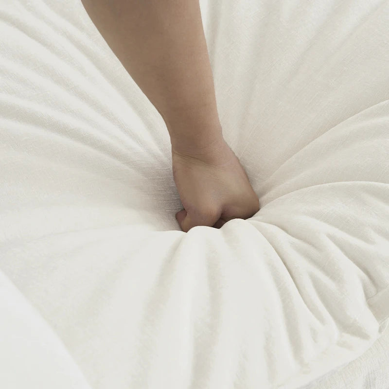 5-Piece Modular Chenille Upholstered L-Shaped Sectional Sofa with Ottoman