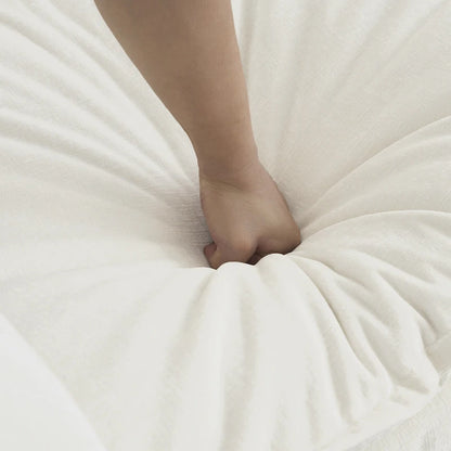 5-Piece Modular Chenille Upholstered L-Shaped Sectional Sofa with Ottoman