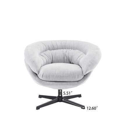 Liamer Swivel Club Chair by Christopher Knight Home