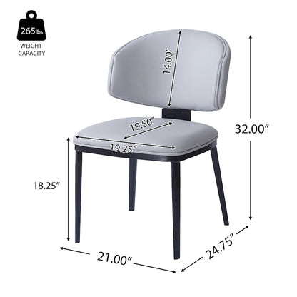 Christopher Knight Home - PU Leather Upholstered Dining Chairs