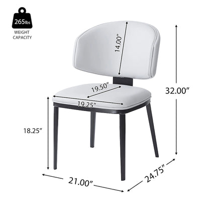 Christopher Knight Home - PU Leather Upholstered Dining Chairs