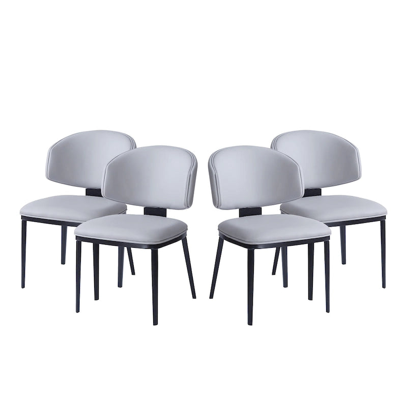 Christopher Knight Home - PU Leather Upholstered Dining Chairs