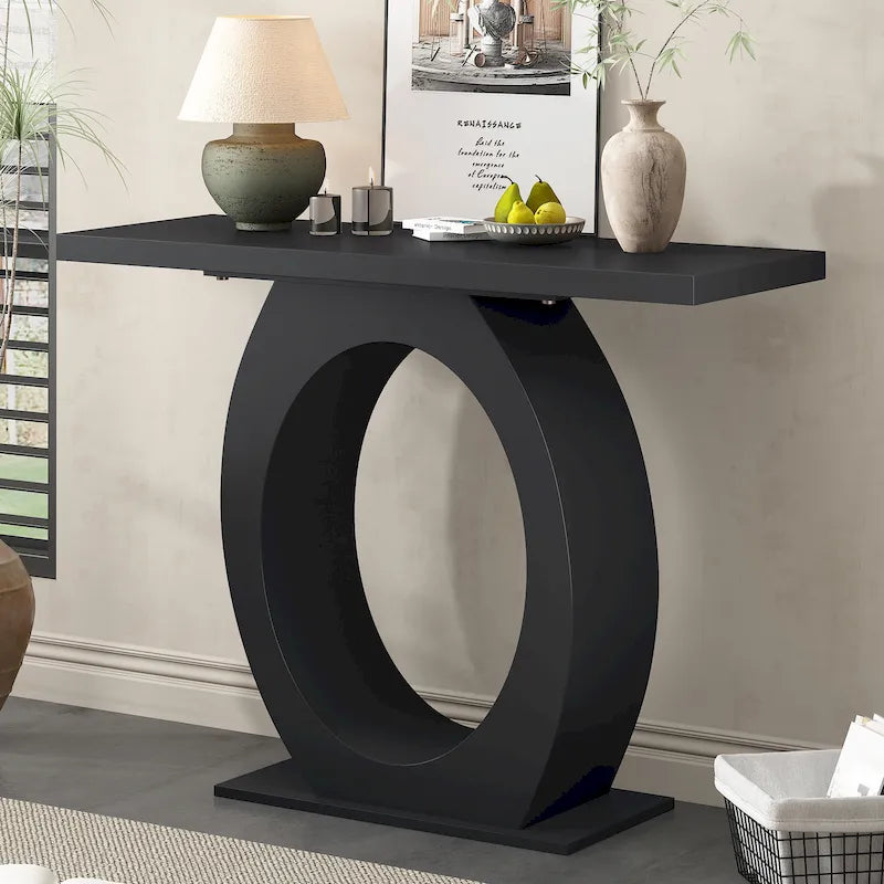 Christopher Knight Home - Hudson Refined Modern Console table for Chic Living Spaces