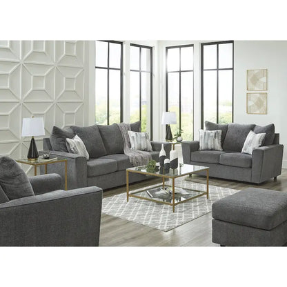 Signature Design by Ashley Stairatt Gray 4-Piece Upholstery Package - 86  W x 38  D x 39  H