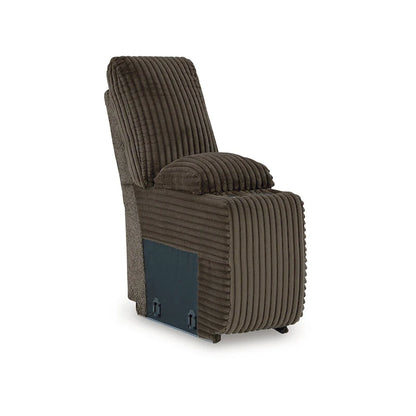 Signature Design by Ashley Top Tier Brown 6-Piece Reclining Sectional with Chaise - 147 W x 134 D x 41 H