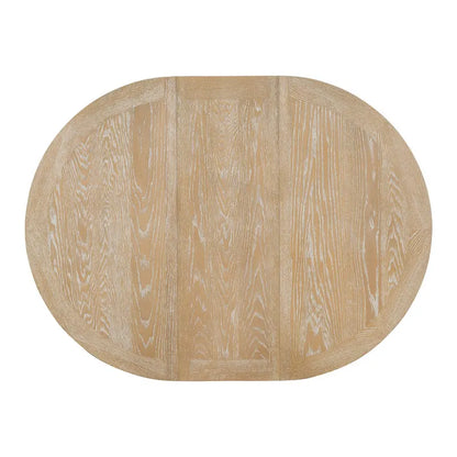 Rustic Farmhouse Dining Table and Chair Sets Extendable Round Table and Chair Sets with Adjustable Table Top for Dining Room