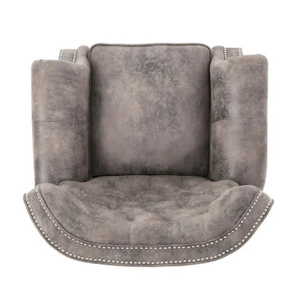 Roomfitters Accented Push Back Recliner Chair with Rolled Arms, Enjoy Cocooning Comfort