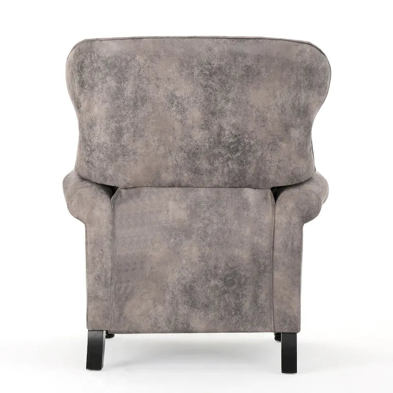 Roomfitters Accented Push Back Recliner Chair with Rolled Arms, Enjoy Cocooning Comfort