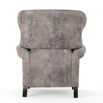Roomfitters Accented Push Back Recliner Chair with Rolled Arms, Enjoy Cocooning Comfort