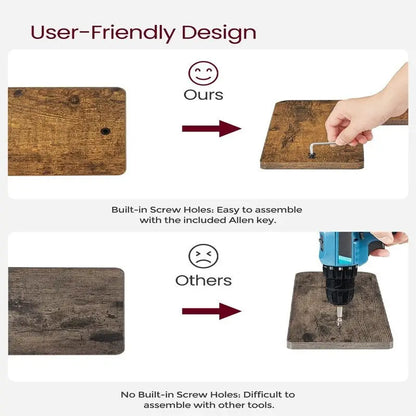 Corner Shelf Wall Mount Set of 2 - 15.7 D x 5.5 W x 1.6 H