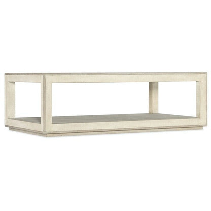 Hooker Furniture Cascade 52  Wide Casual Luxury Cocktail Coffee Table
