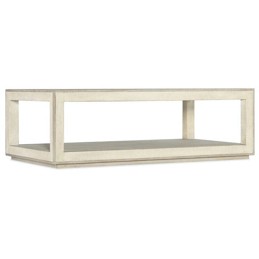 Hooker Furniture Cascade 52  Wide Casual Luxury Cocktail Coffee Table