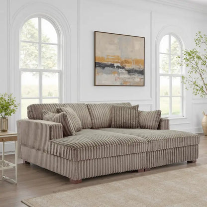 DREAMSIDEA Oversized Modular Sectional Sofa