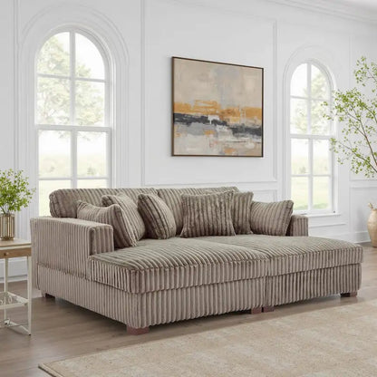 DREAMSIDEA Oversized Modular Sectional Sofa