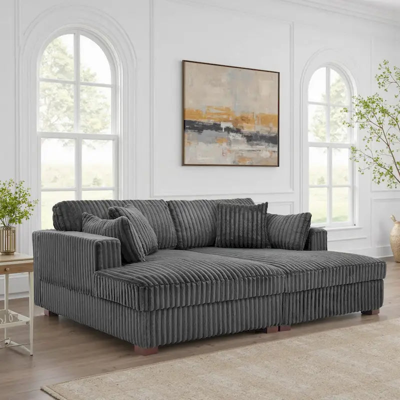 DREAMSIDEA Oversized Modular Sectional Sofa