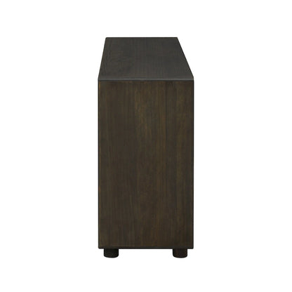 Console Table with Drawers and Shelves for Living Room, Entryway