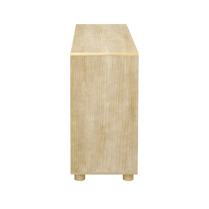 Console Table with Drawers and Shelves for Living Room, Entryway