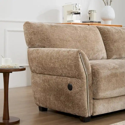 110  Modular Sectional Sofa, L-Shape Sofa with USB and Type-C Charger