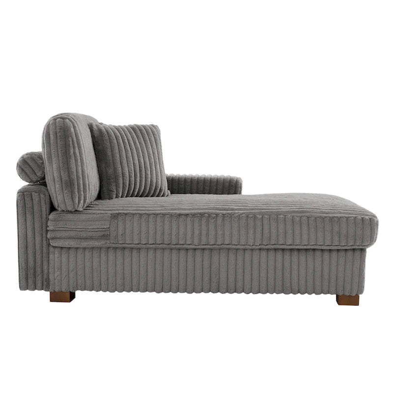 Upholstered Chaise Lounge Chair Chaise Lounges For Interior