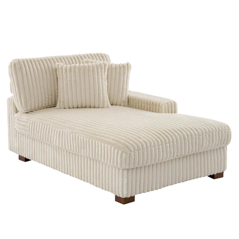 Upholstered Chaise Lounge Chair Chaise Lounges For Interior