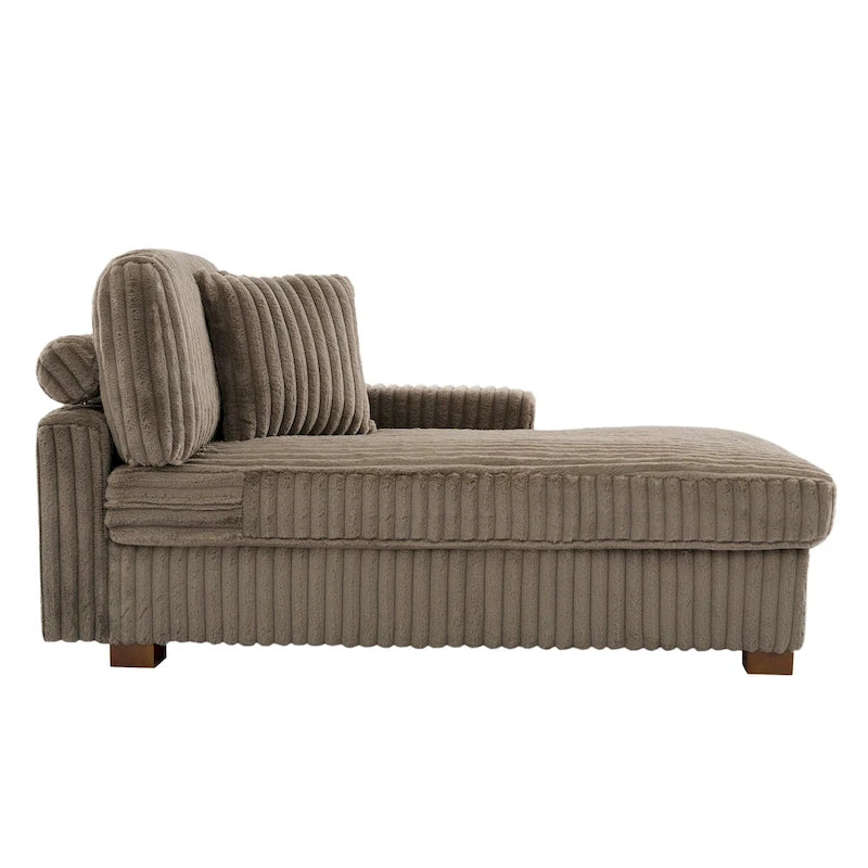 Upholstered Chaise Lounge Chair Chaise Lounges For Interior