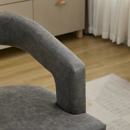 25.79  Wide Modern Barrel Open Back Upholstered Accent Chair